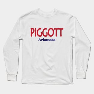 Piggott, Arkansas Long Sleeve T-Shirt